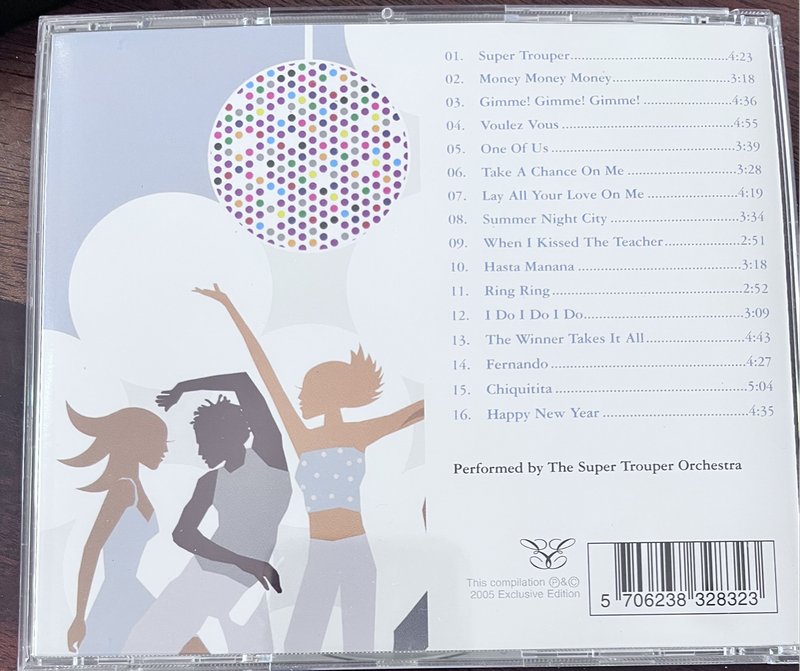 Abba hits performed by Super Trouper Orchestra (2 CDs in box)