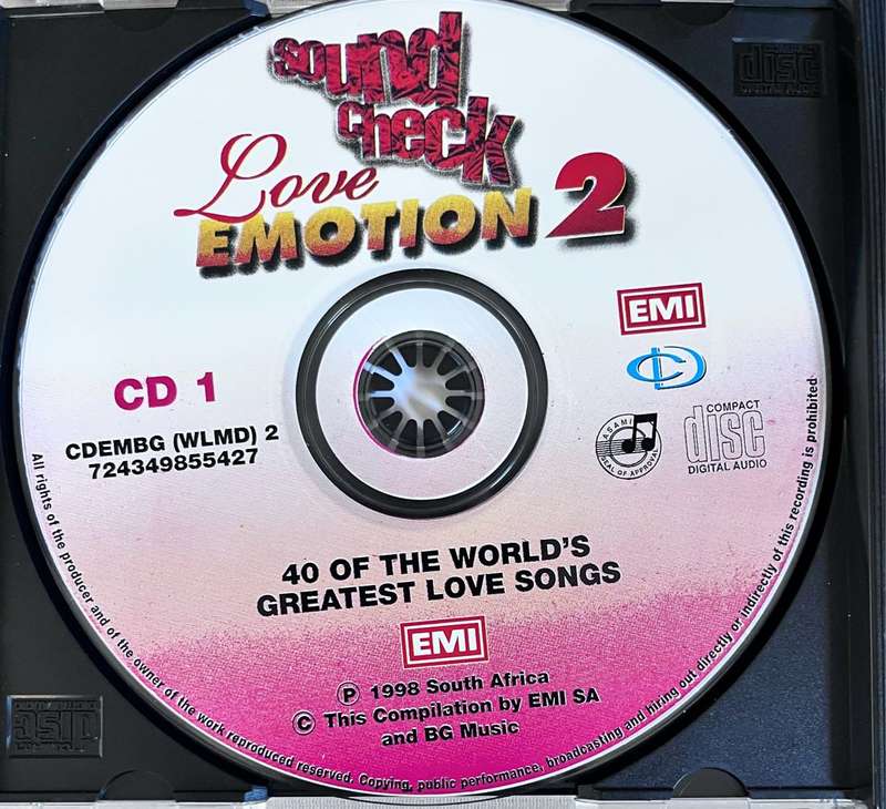 Love Emotion 2 Sound Check - double CD