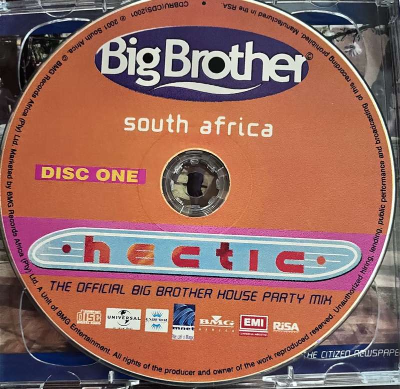 Big Brother South Africa double CD