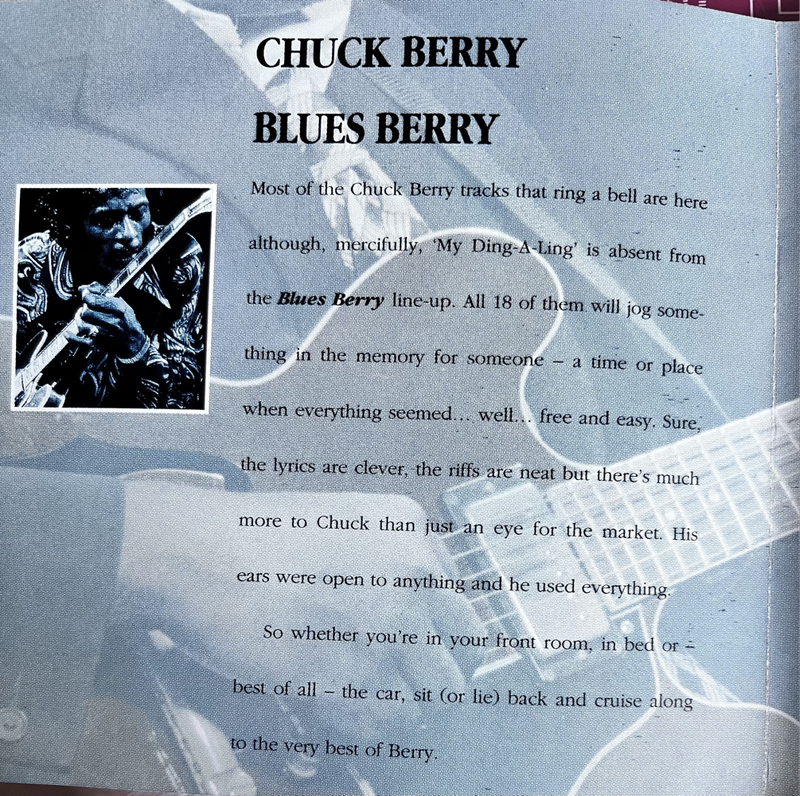 Chuck Berry - Blues Berry BLUNC003 The Blues Collection