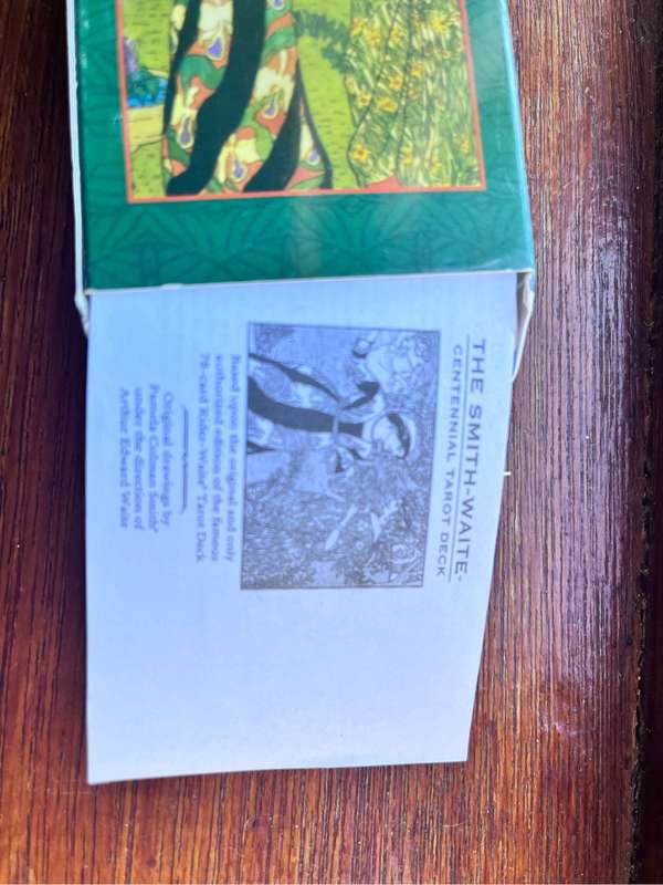 Smith Waite tarot cards pack