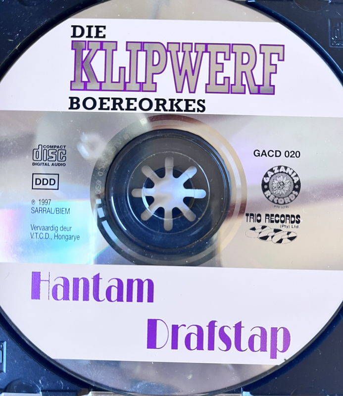 Die Klipwerf Boereorkes - Hantam Drafstap GACD020