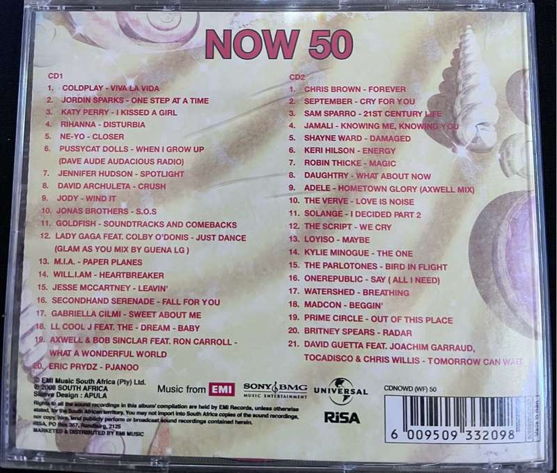 Now thats what I call music 50 (CDNOWD(WF)50)