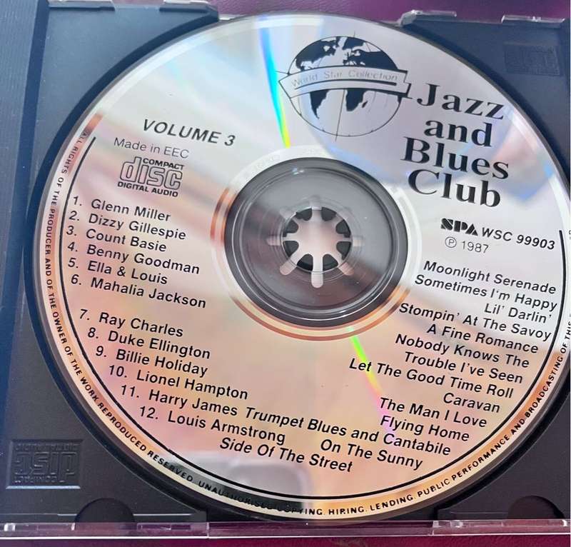 Jazz and Blues Club Volume 3 (WSC99903)