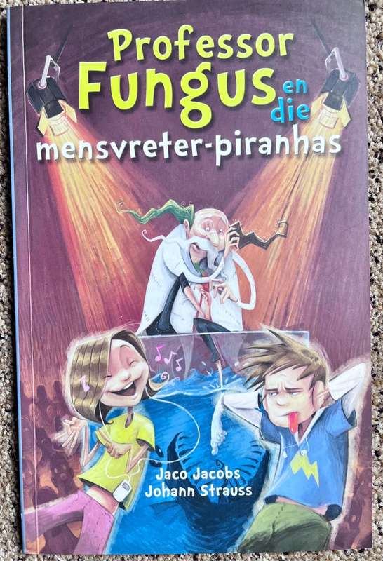 6 Professor Fungus books - Jaco Jacobs en Johann Strauss