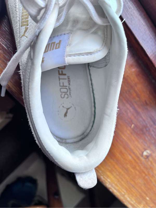 Puma leather white sneakers EU 39