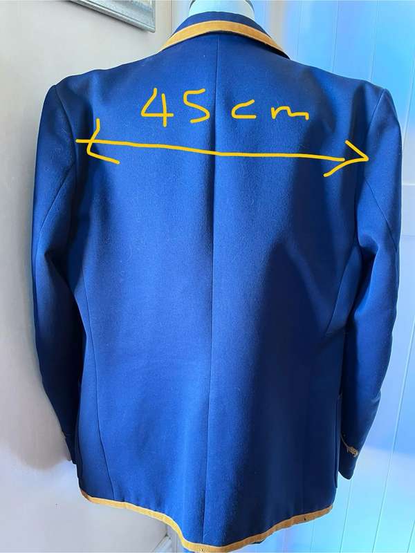 Vintage mens Hans Moore highschool blazer