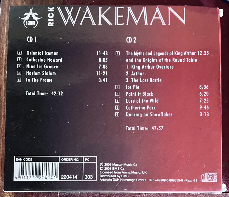 Rick Wakeman - My Inspiration 220414303