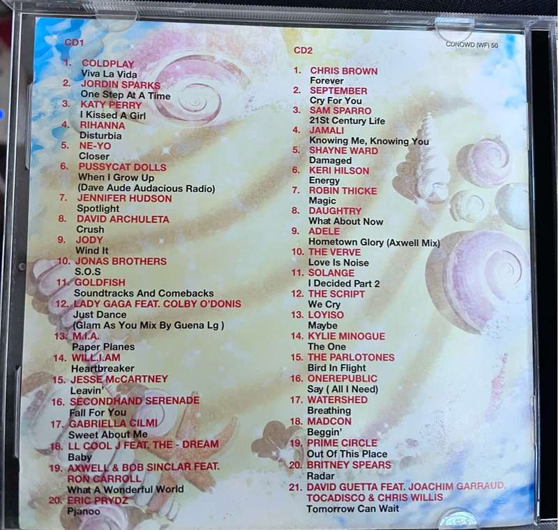 Now thats what I call music 50 (CDNOWD(WF)50)