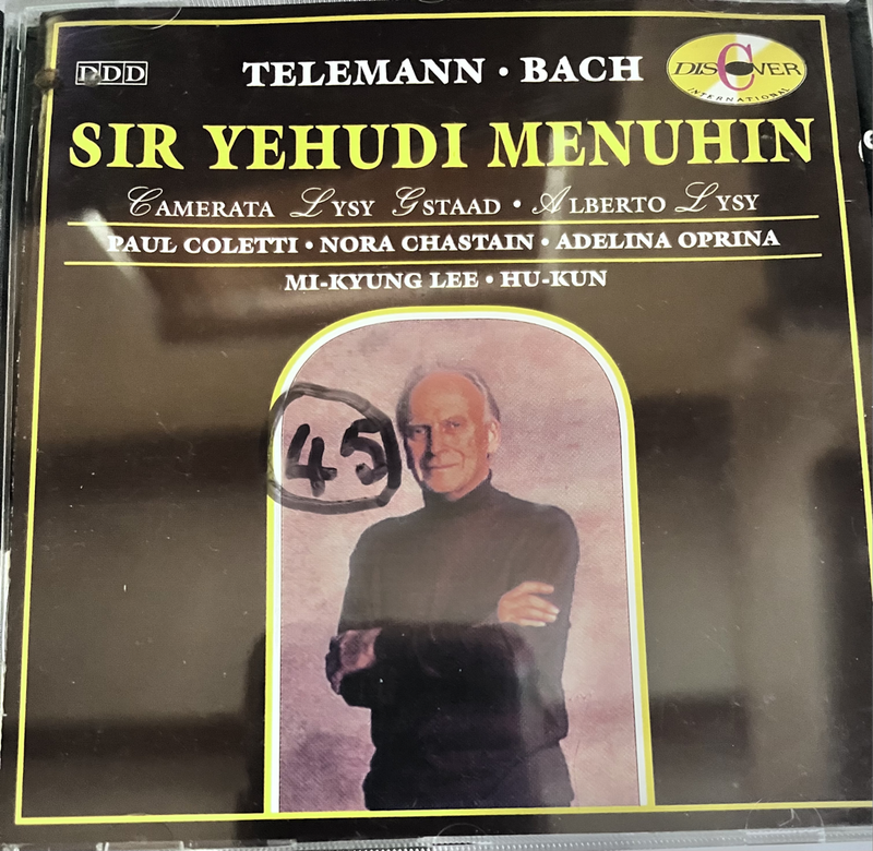 Camerata Lysy Gstaad, Sir Yehudi Menuhin DICD920140