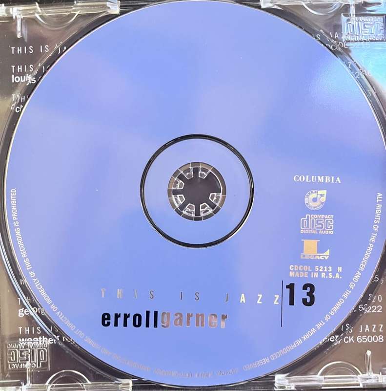 Erroll Garner -This is Jazz CDCOL5213H