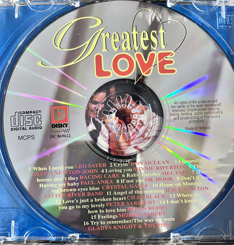 Greatest love DC869622
