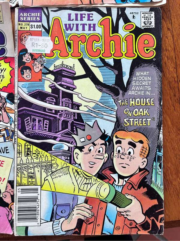 4 vintage Archie comics (1990)