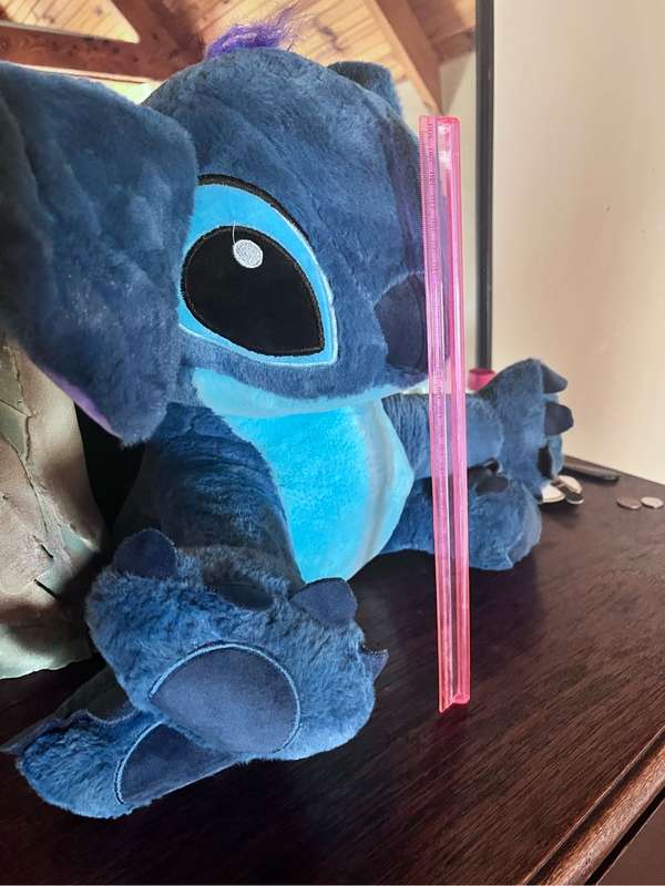 Large Stitch soft toy (with light and sound)