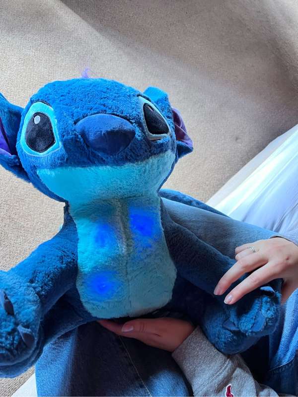 Large Stitch soft toy (with light and sound)