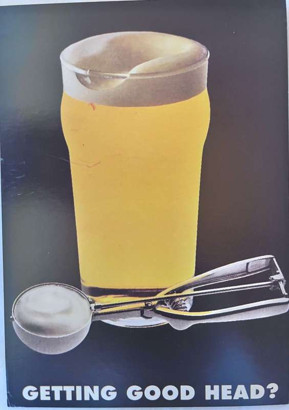 Boddingtons beer picture postcard