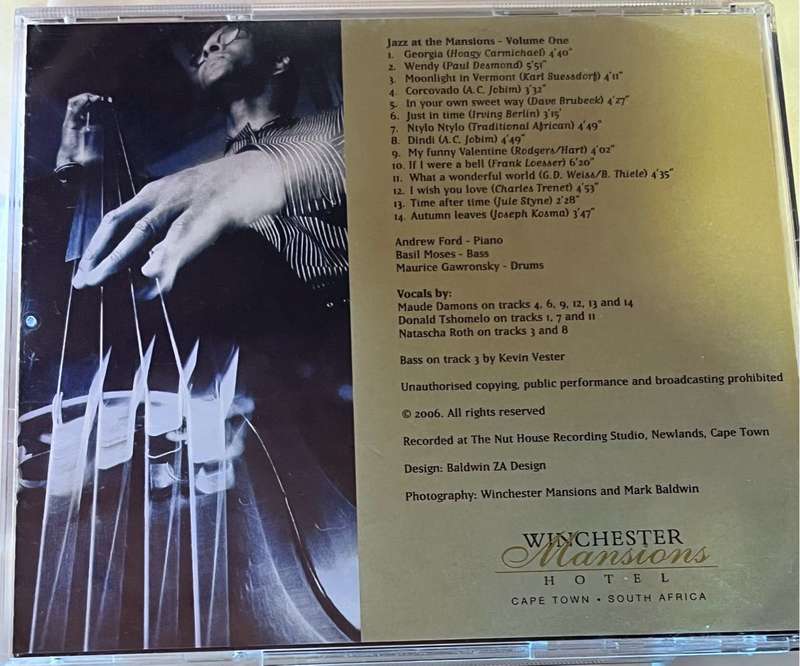 Jazz at the Mansions Volume 1 Winchester