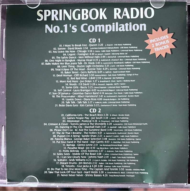 Springbok Radio Top 40: Volume 1