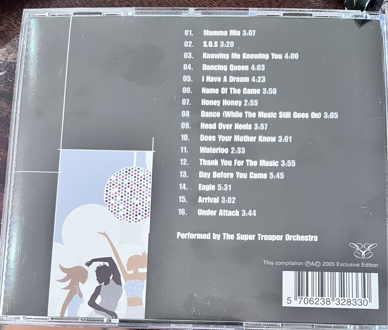 Abba hits performed by Super Trouper Orchestra (2 CDs in box)