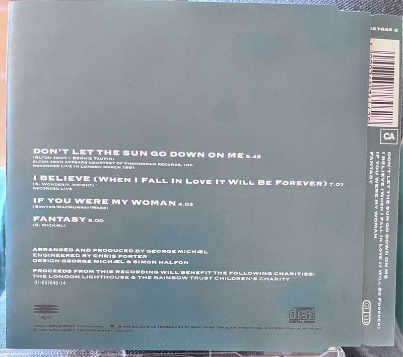 George Michael Elton John Dont Let the Sun go down on me (657646 2)