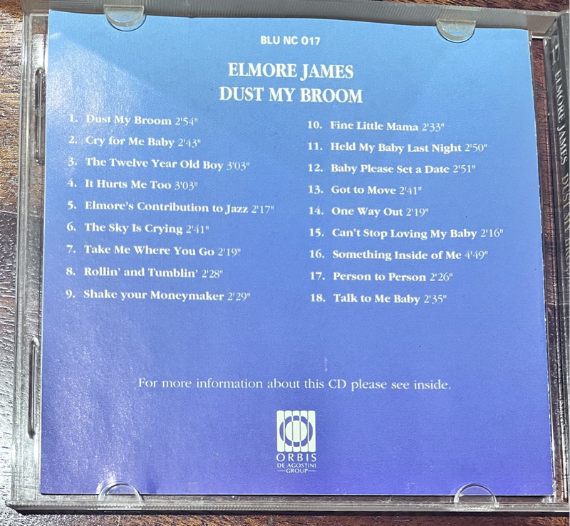 Elmore James - Dust my Broom BLUNC017