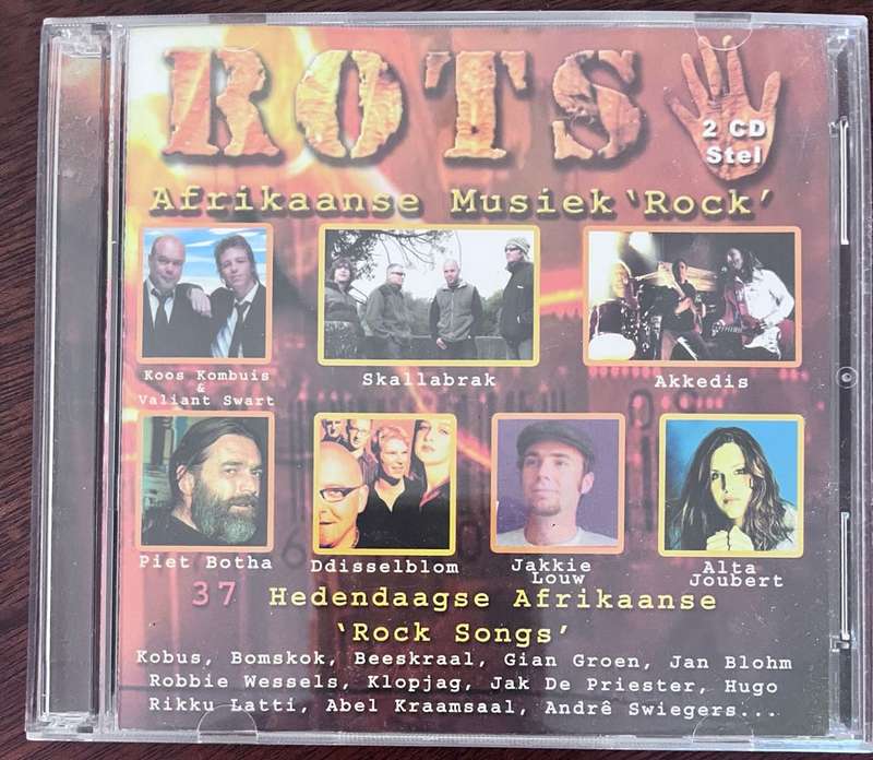 Rots Afrikaanse Musiek Rock double CD (HOEZD 120)