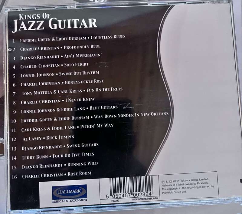 Kings Of Jazz Guitar (cd code 700282 - made in Netherlands)