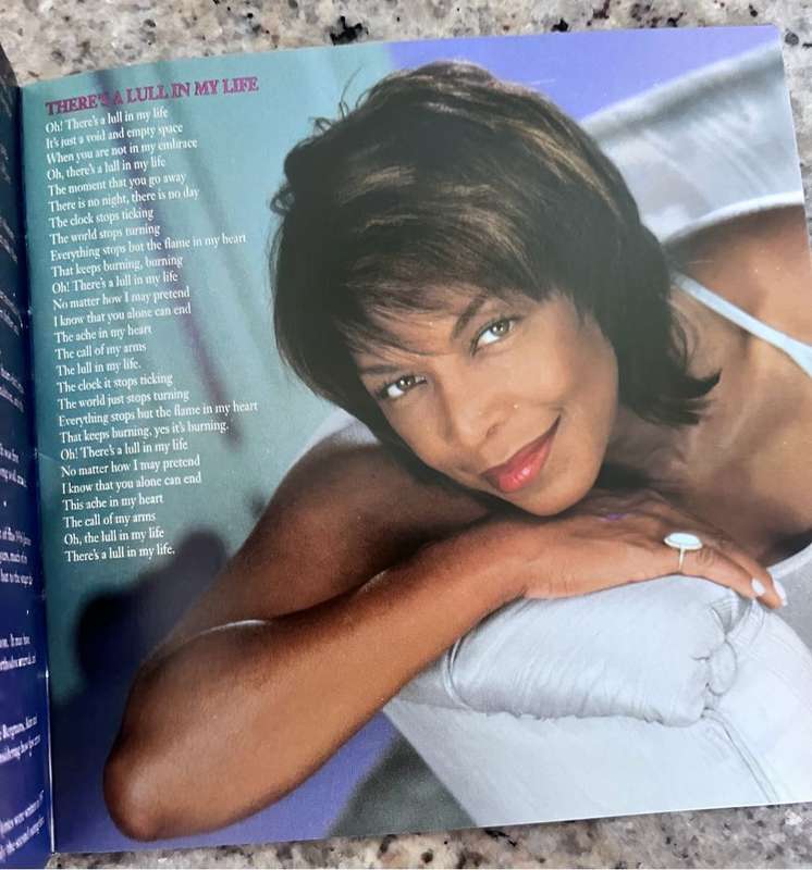 Stardust - Natalie Cole with promo single EKCD6249