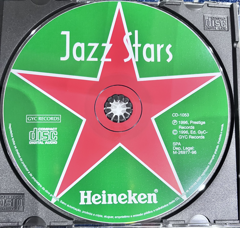 Jazz Stars promo CD Heineken CD-1053
