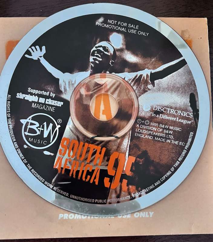 South Africa 95 promotional CD