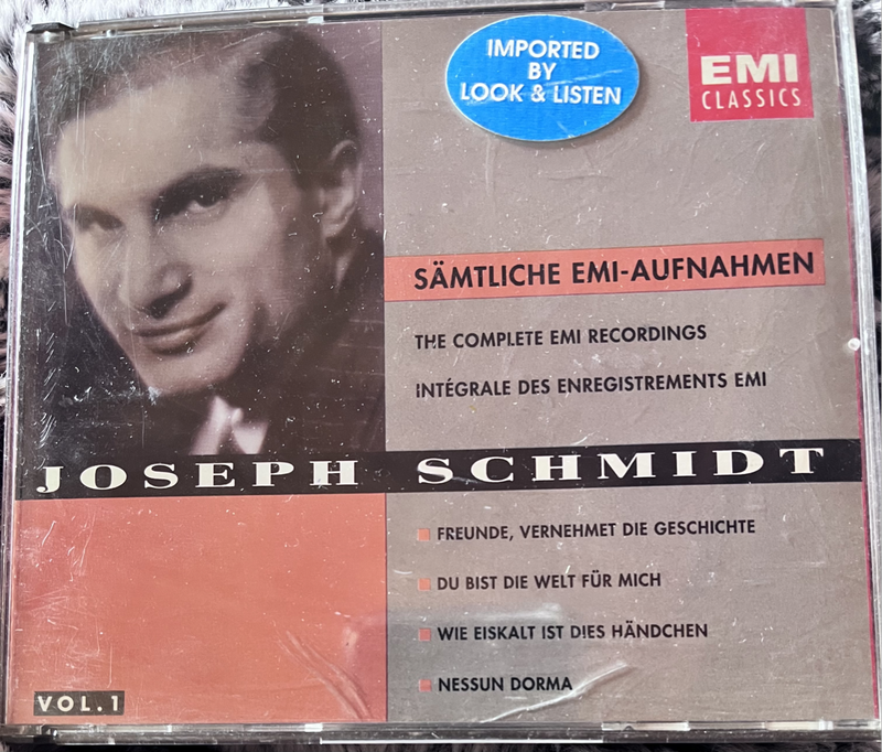 Joseph Schmidt - The Complete Recordings Volume 1