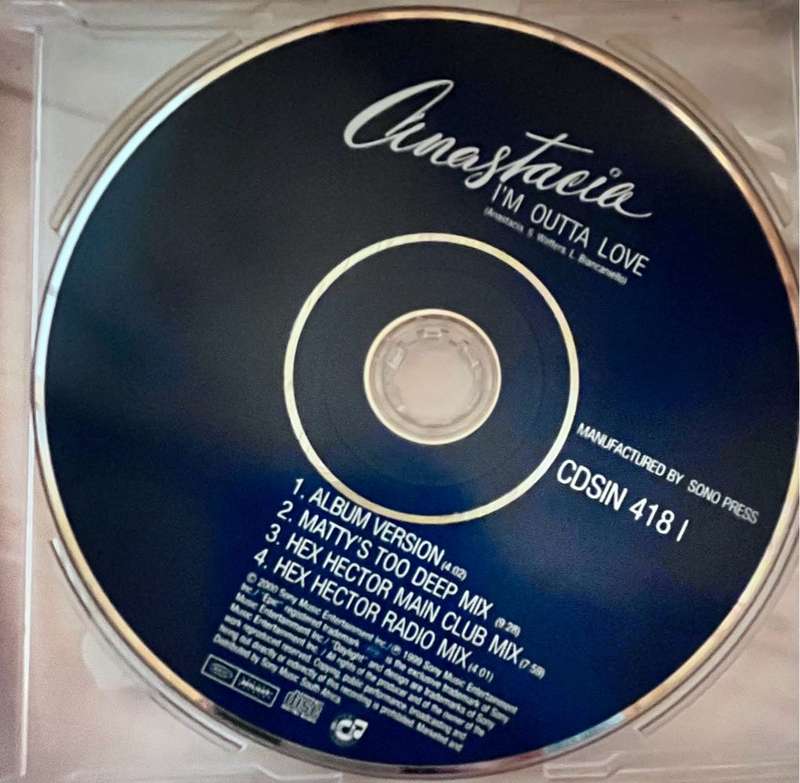 Im outta love - Anastacia CDSIN4181