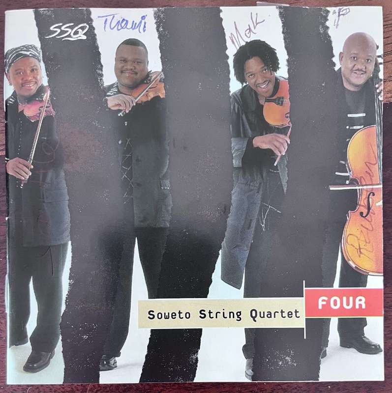 Autographed Soweto string quartet - Four CDCLL(CF)7045