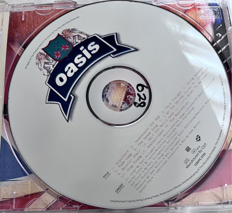 Oasis - The Masterplan CDEPC5702K