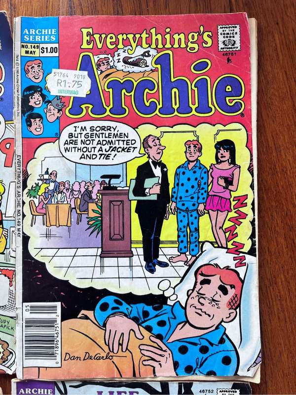 4 vintage Archie comics (1990)