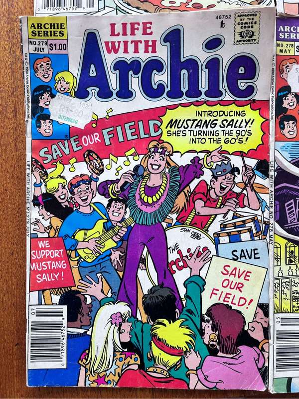 4 vintage Archie comics (1990)