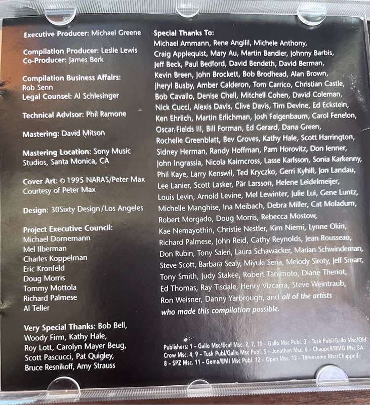3 Grammy Nominees - 1995, 1996 and 1997