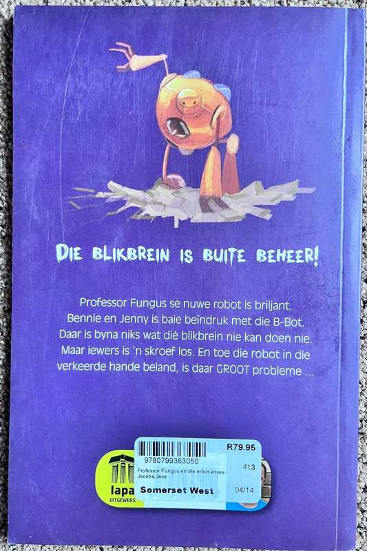 6 Professor Fungus books - Jaco Jacobs en Johann Strauss