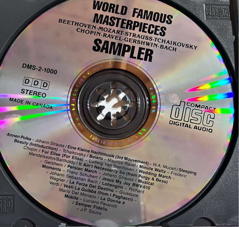 World Famous Masterpieces Sampler DMS-2-1000