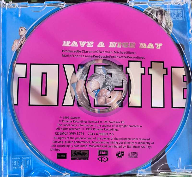 Roxette - Have a nice day CDEMCI(WF)5791