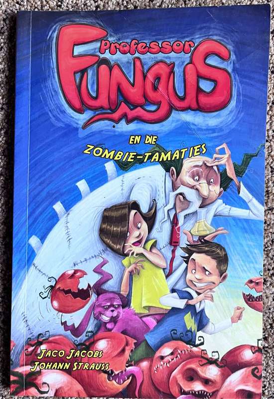 6 Professor Fungus books - Jaco Jacobs en Johann Strauss