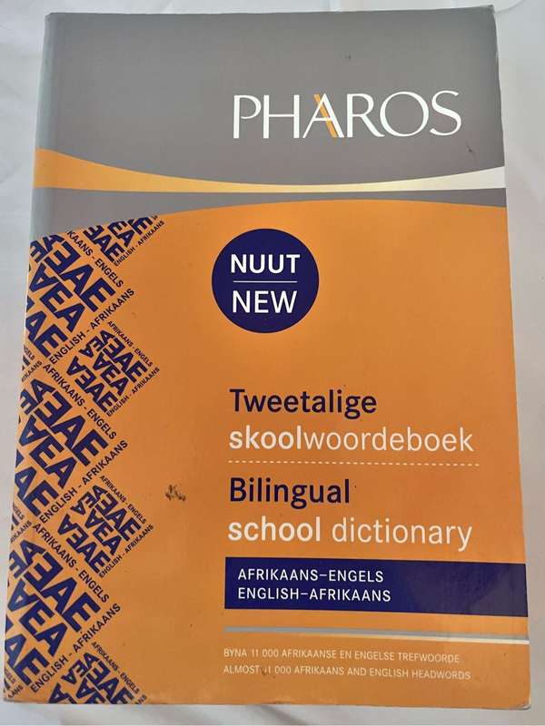Pharos Tweetalige skoolwoordeboek (Afrikaans and English) 9781868901289