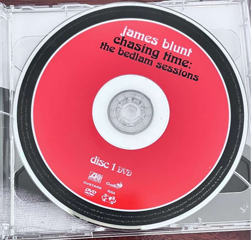 James Blunt - Chasing Time: The Bedlam Sessions (ATCD 10193) - DVD and CD