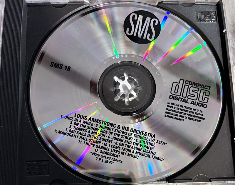 Just Louis - Louis Armstrong and his Orchestra SMS18