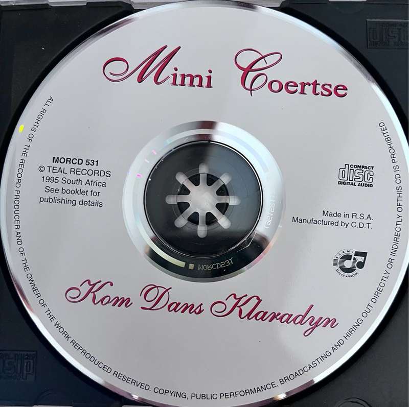 Mimi Coertse - Kom Dans Klaradyn MORCD531