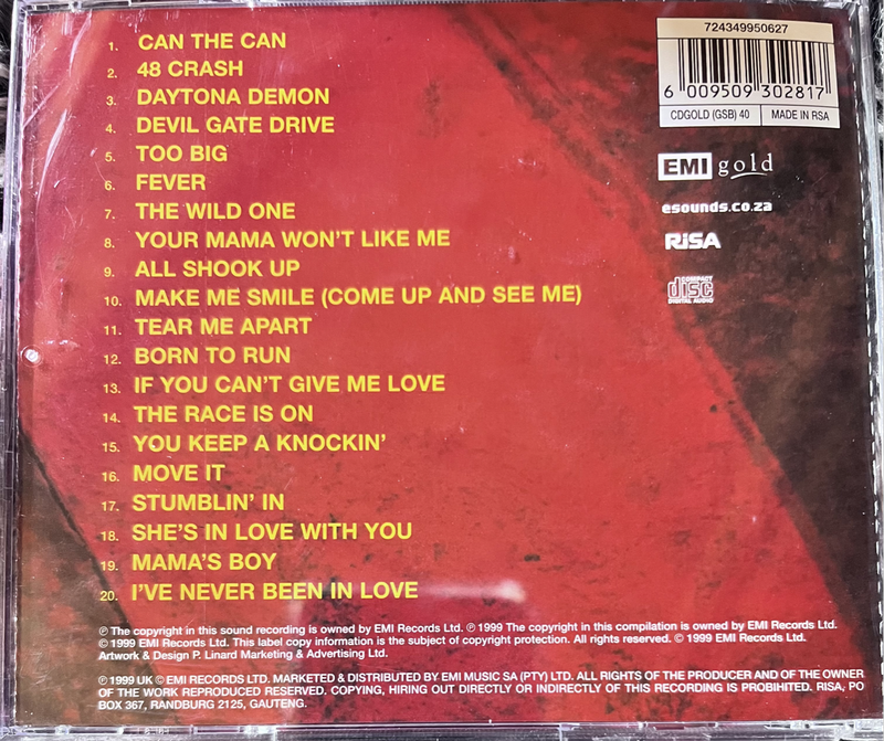 Suzi Quatro - Greatest Hits CDGOLD(GSB)40