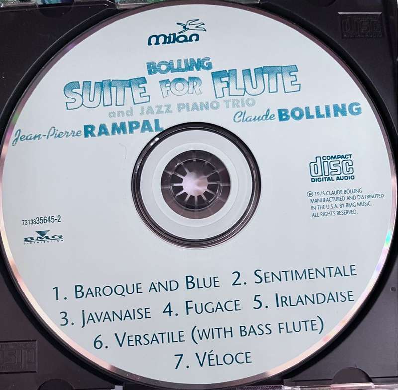 Bolling Suite for Flute and Jazz Piano Trio - 73138 35645-2