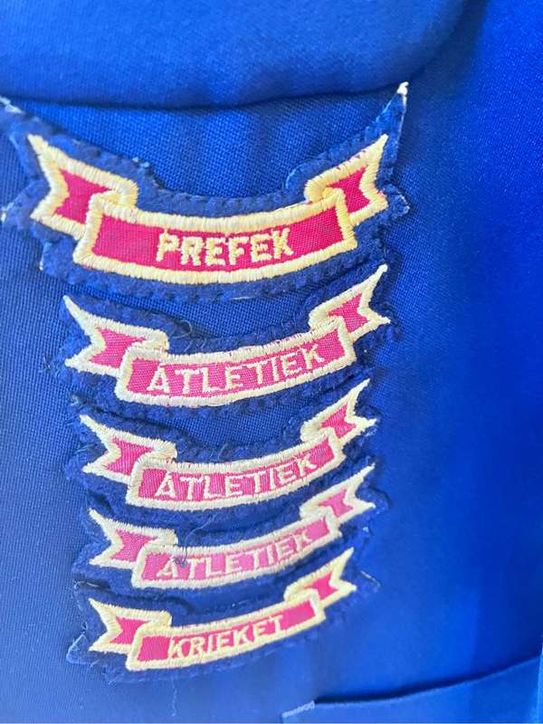 Vintage mens Hans Moore highschool blazer