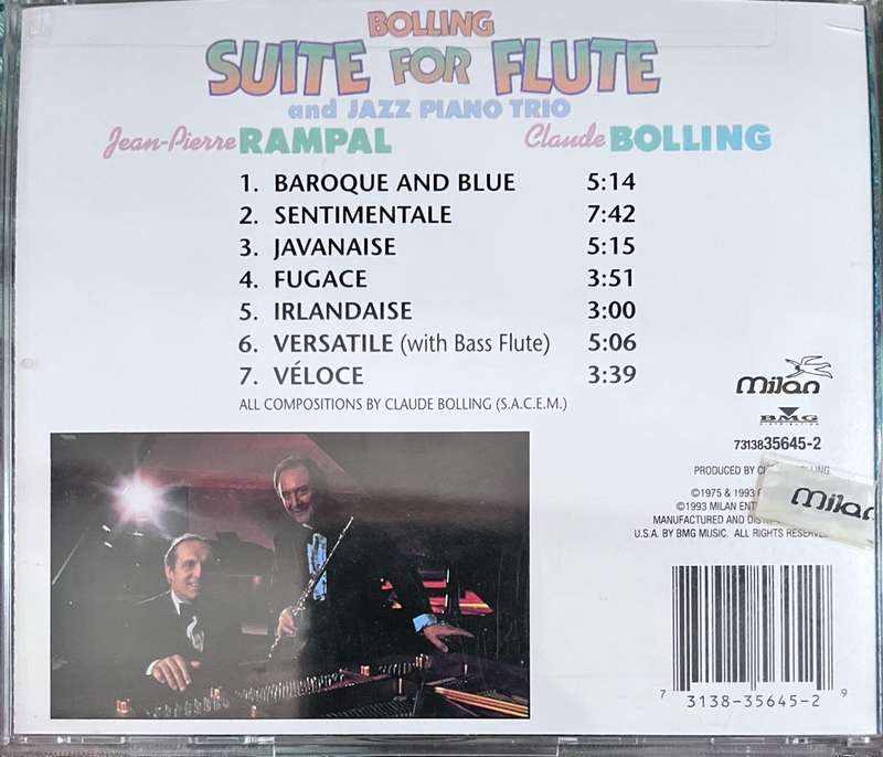 Bolling Suite for Flute and Jazz Piano Trio - 73138 35645-2