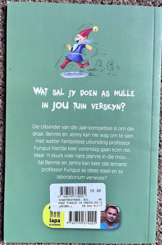 6 Professor Fungus books - Jaco Jacobs en Johann Strauss